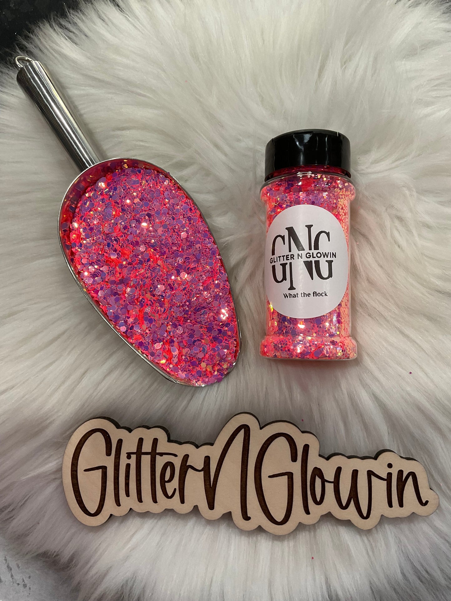 What the flock Chunky Glitter