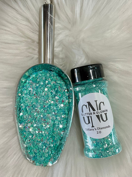 Tiffany’s diamonds chunky glitter 2.0 custom mix