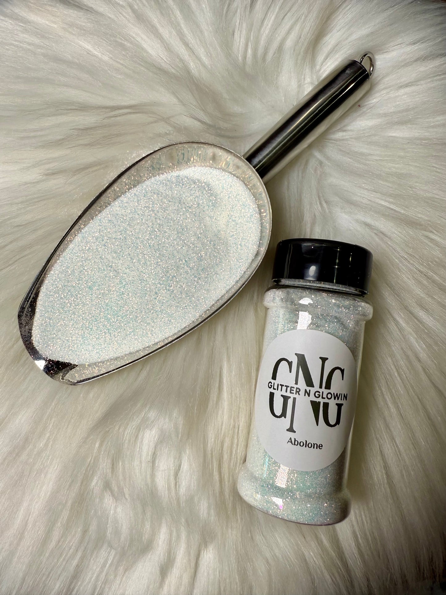 Abalone White Irresdescent fine glitter