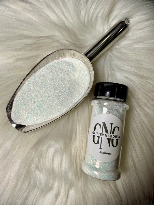 Abalone White Irresdescent fine glitter