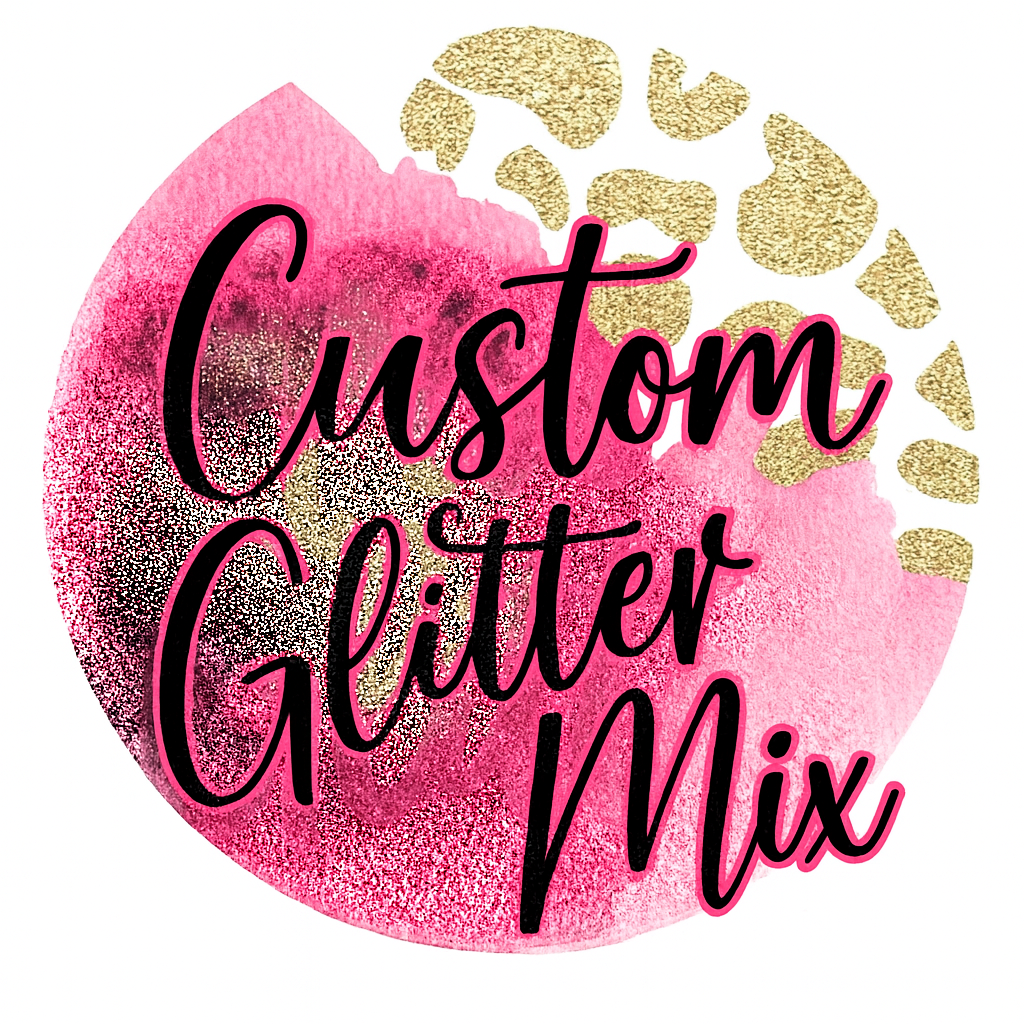Custom mix at the glitter bar