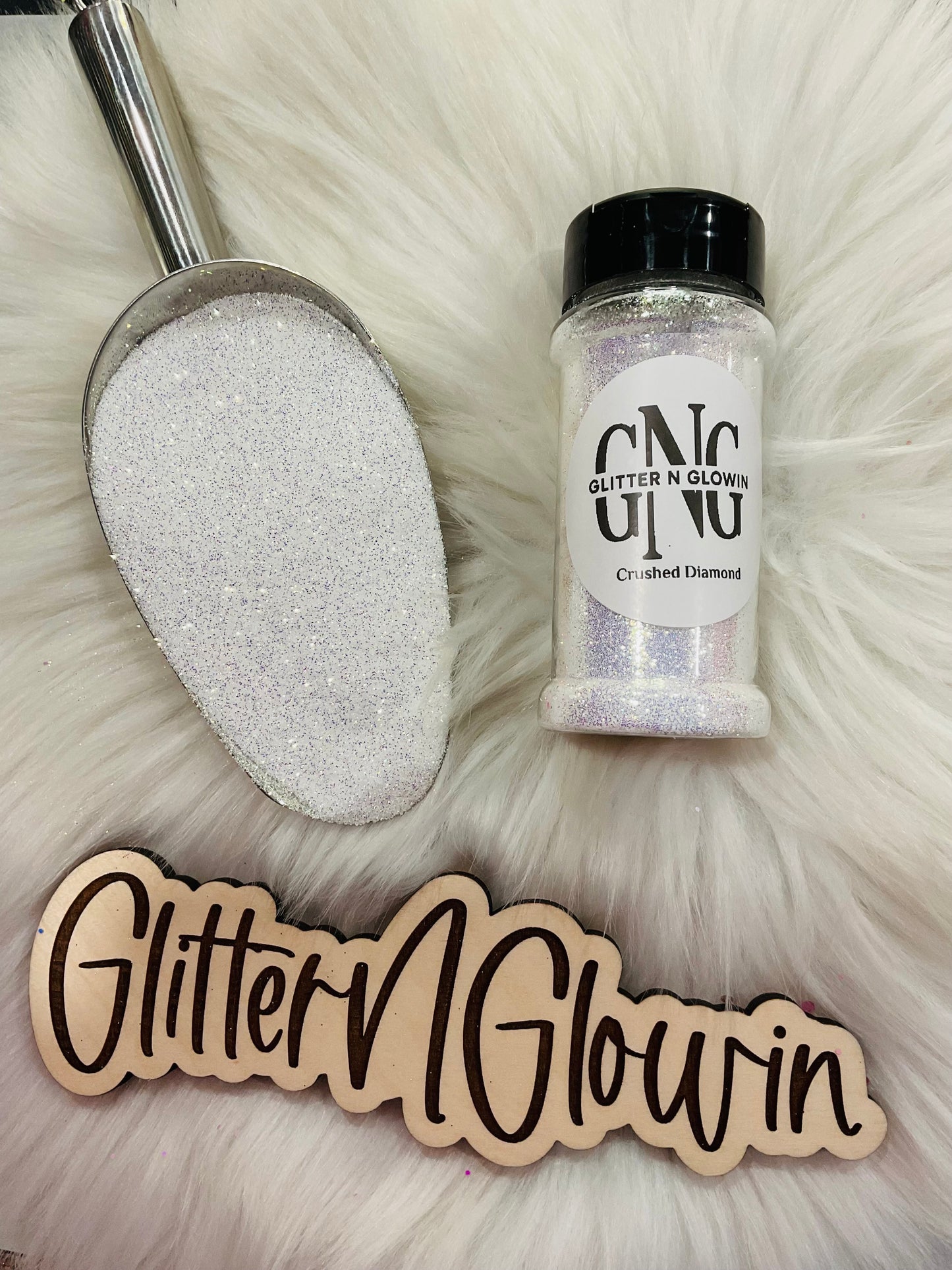 Crushed diamonds fine glitter