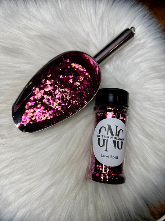 Love Spell chunky mixed glitter