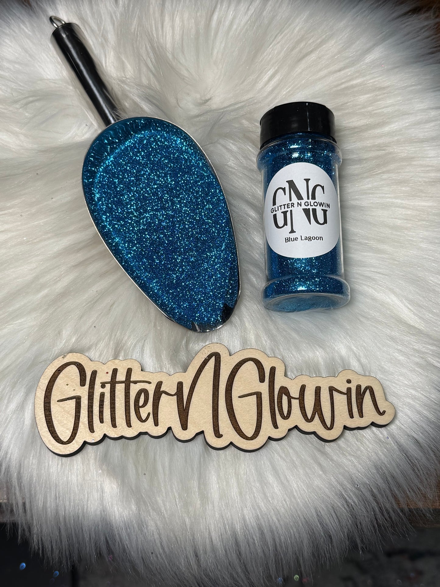 Blue lagoon fine glitter