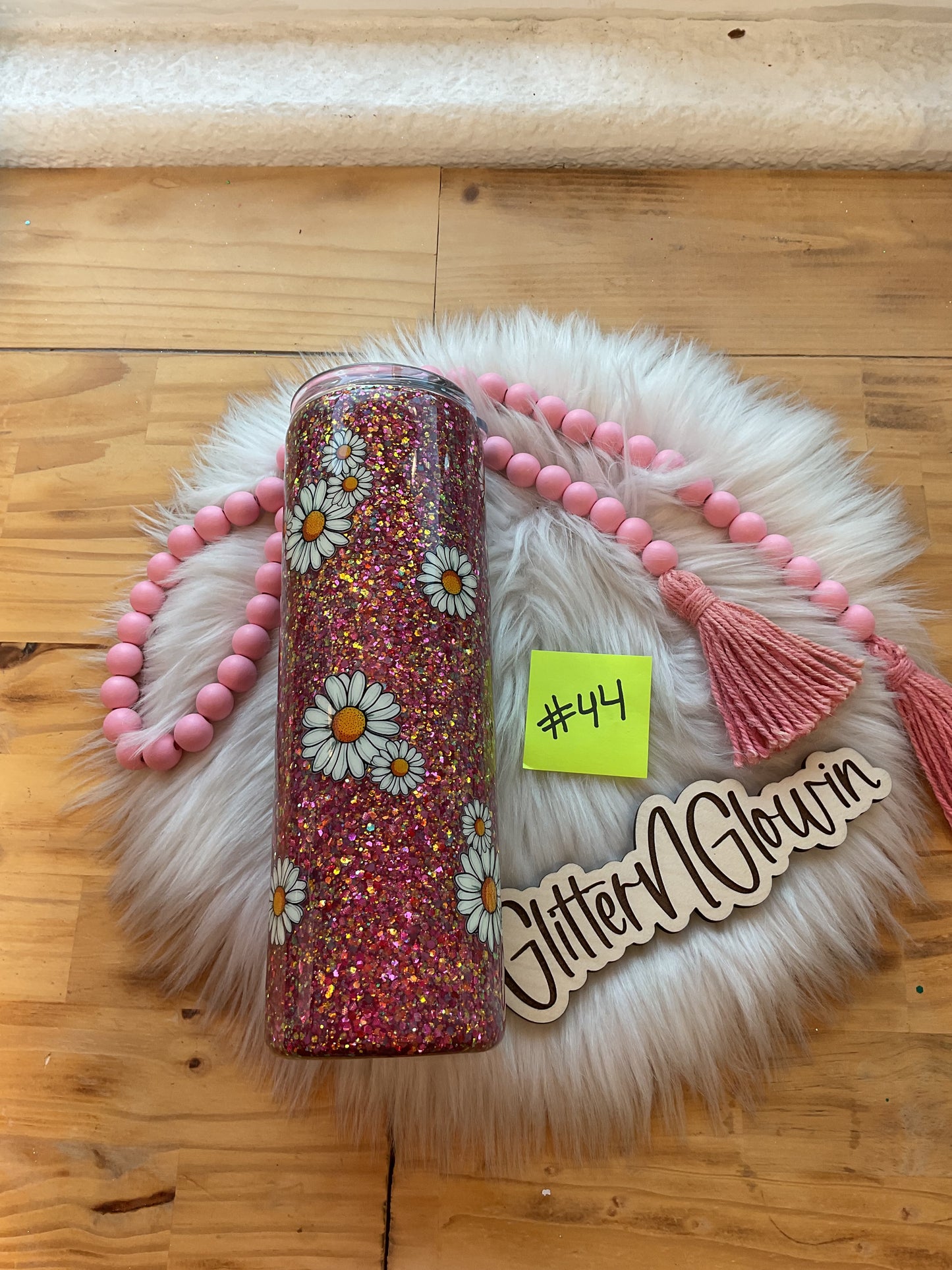 44. 30oz Skinny – Powerhour glitter w/ Salt + Soul