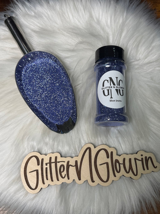 Blue Jeans fine glitter
