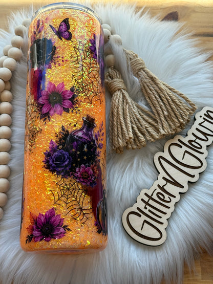 9. 30oz Skinny – Too cute to spook ghost