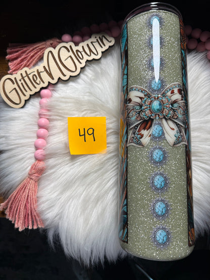 49. 35oz Double braid western cup