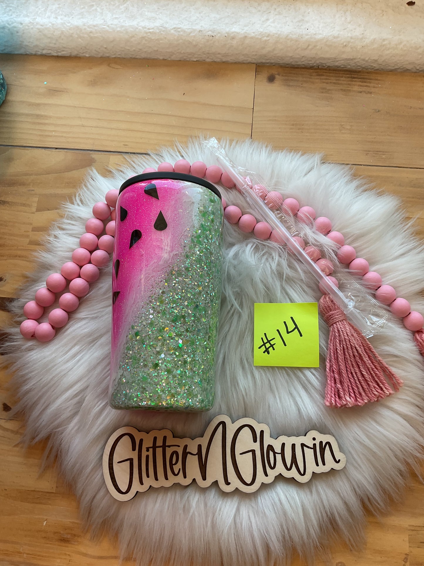14. 4-in-1 Can Koozie- Watermelon Milky Way style