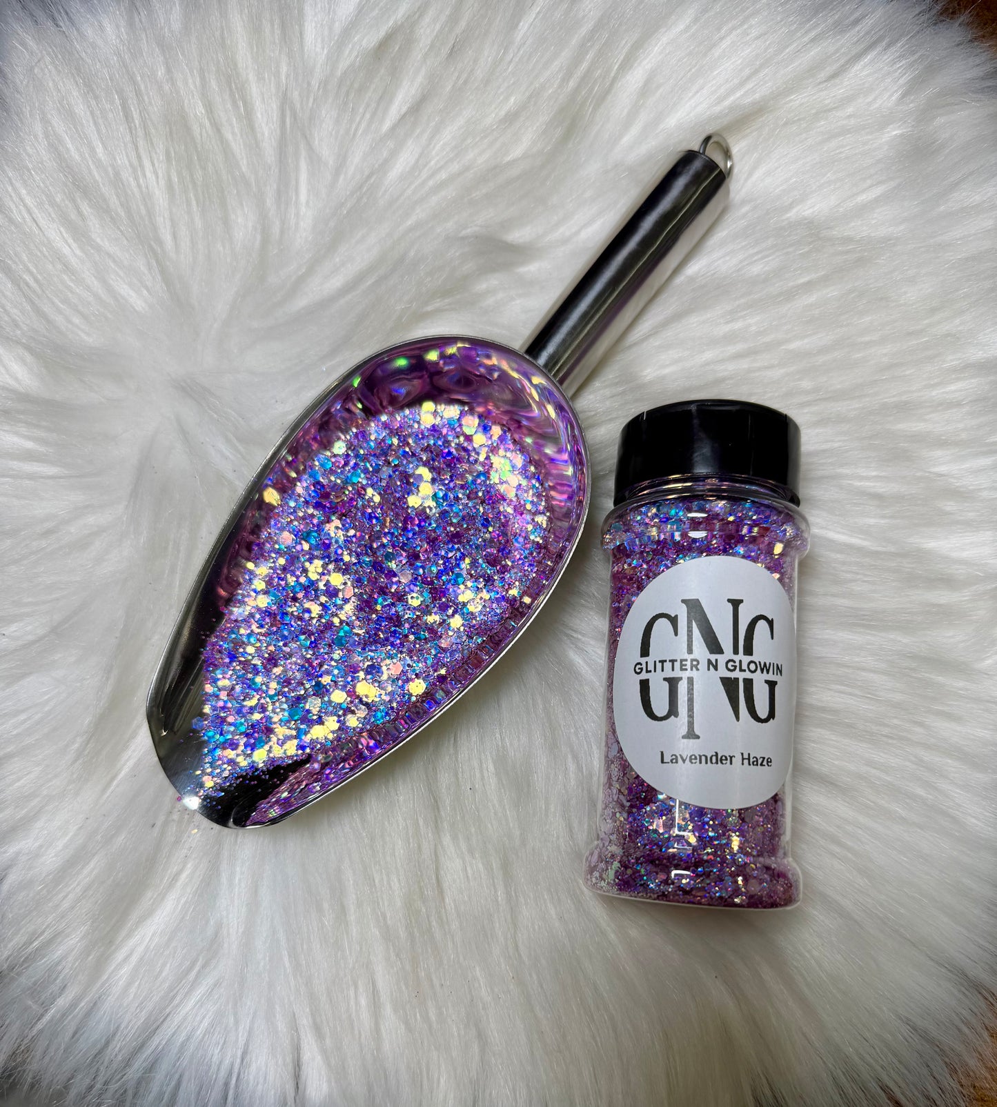 Lavender Haze Holographic chunky glitter