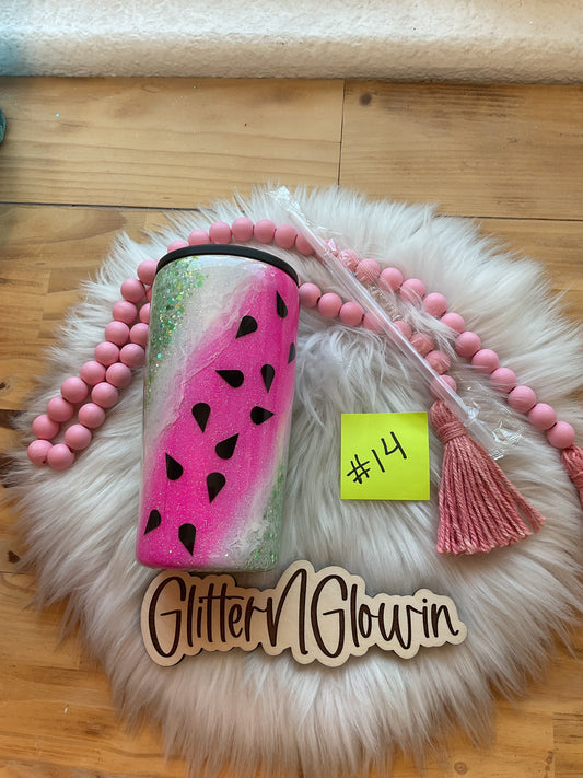 14. 4-in-1 Can Koozie- Watermelon Milky Way style