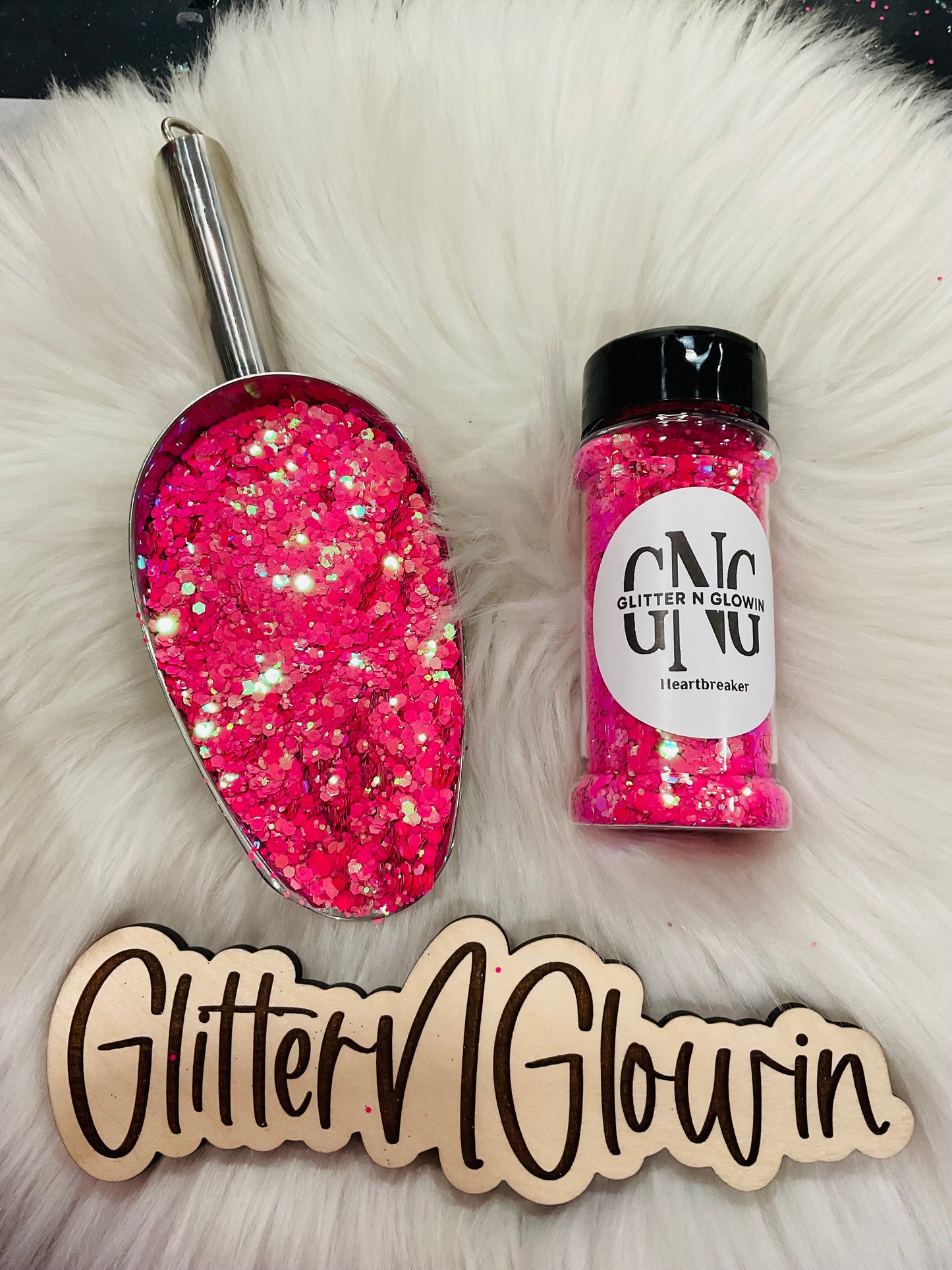 Heartbreaker colorshift Chunky glitter