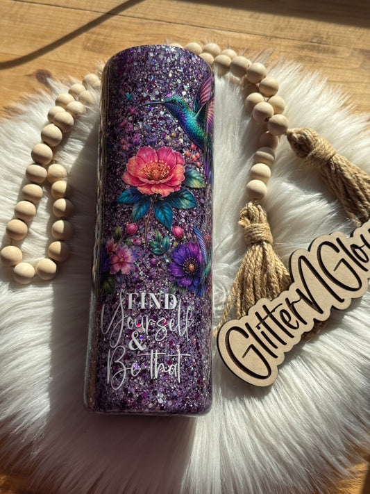 4. 30oz Skinny Purple GNG custom mix with