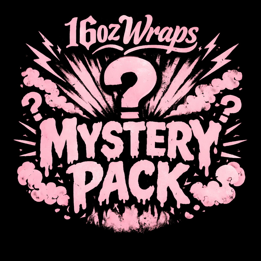 16oz Wraps- UVDTF MYSTERY PACK (15 wraps)