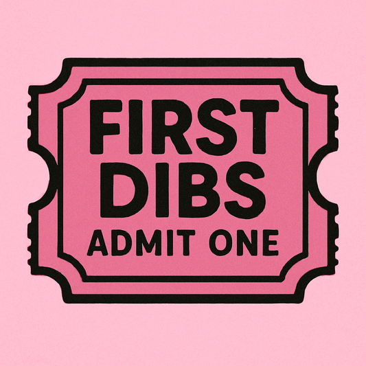 First dibs at live sale ticket