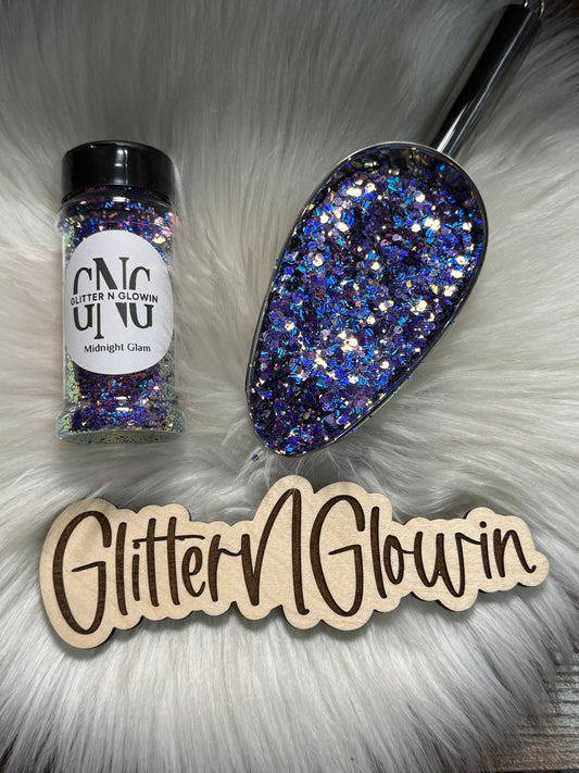 Midnight Glam Chunky glitter