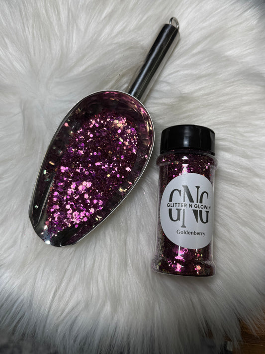 Goldenberry chunky glitter