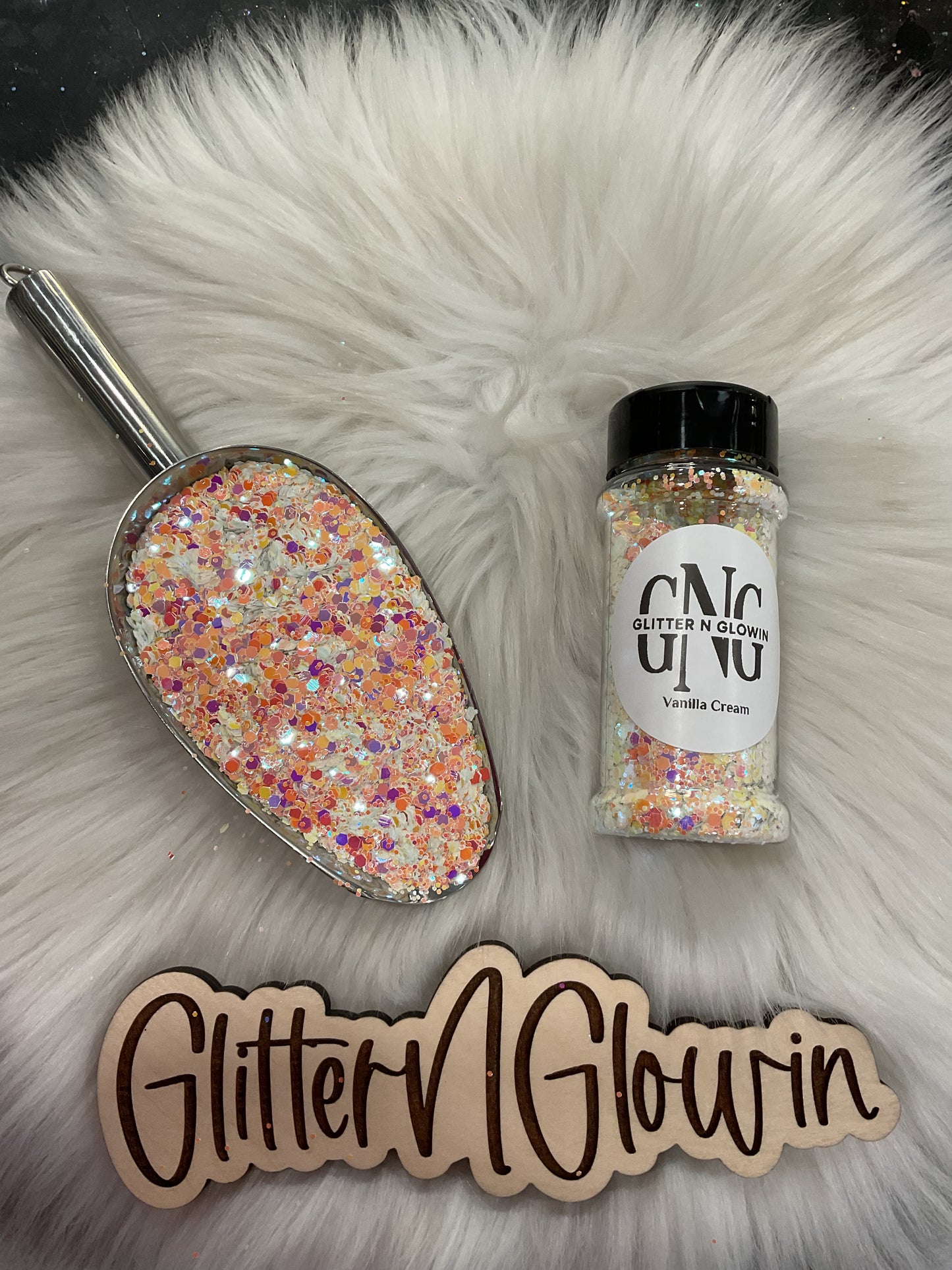 Vanilla Cream Chunky glitter
