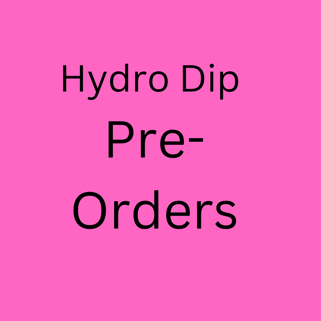 Pre Order Hydro dip Tumblers