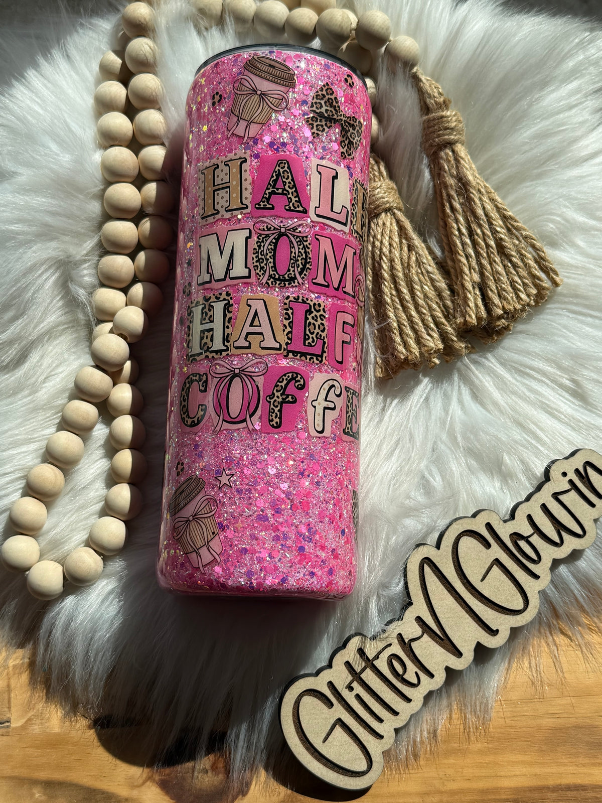 36. 20oz Skinny – Half mom, half coffee