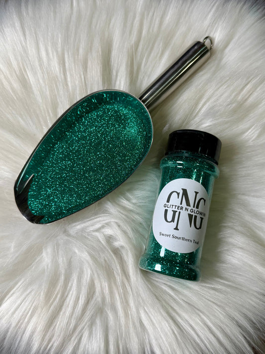 Sweet Southern Teal fine metallic glitter