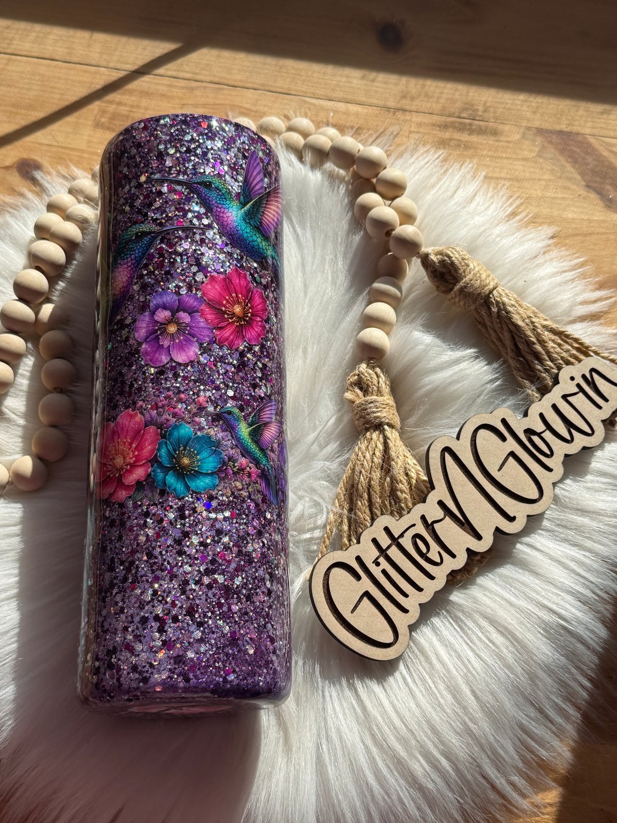 4. 30oz Skinny Purple GNG custom mix with