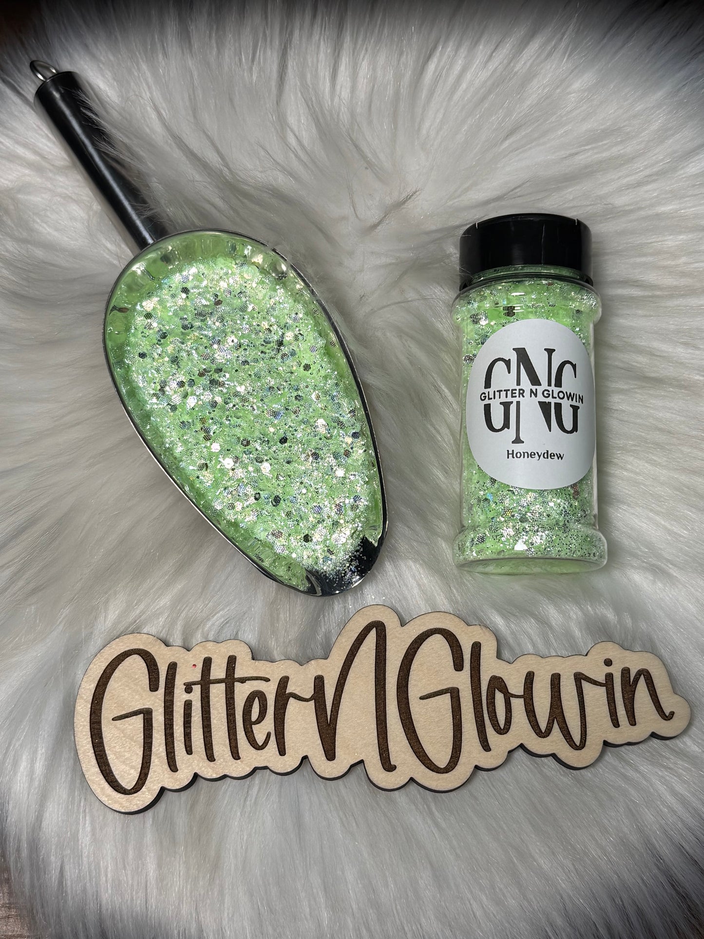 Honeydew Chunky glitter