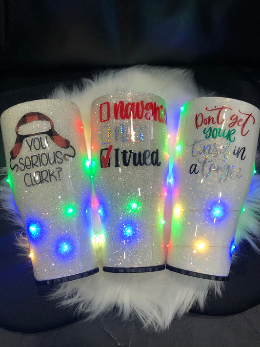 Light up Tumbler can be any theme