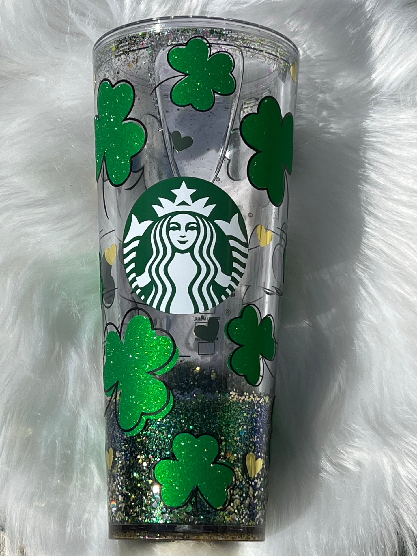 Starbucks double walled snowglobe tumbler-Custom option